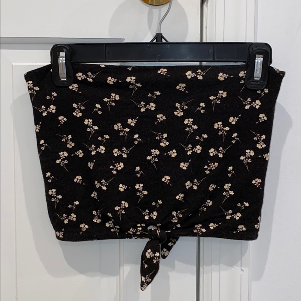 Pacsun Flower Tube Top